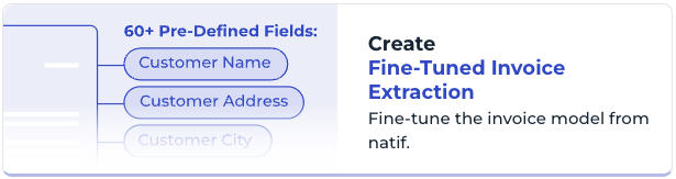 Fine-tune Invoice Extraction selector